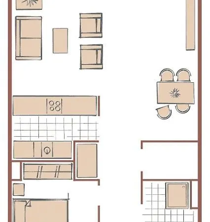 Haus Zur Mole, 13 Meerblick Apartman Großenbrode